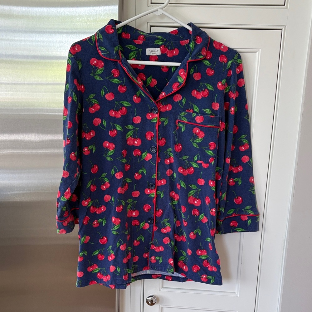 BedHead cherry on top cropped pajamas-small